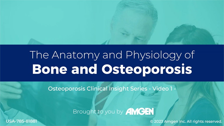 基礎から学べる骨粗鬆症 1.骨と骨粗鬆症の解剖学と生理学