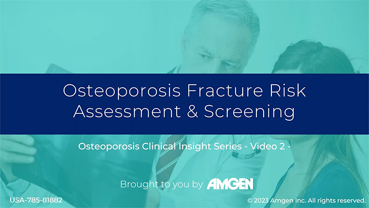 基礎から学べる骨粗鬆症 2.骨粗鬆症のスクリーニングと骨折リスク評価