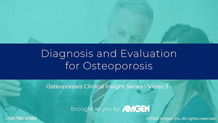 基礎から学べる骨粗鬆症 3.骨粗鬆症の診断と評価