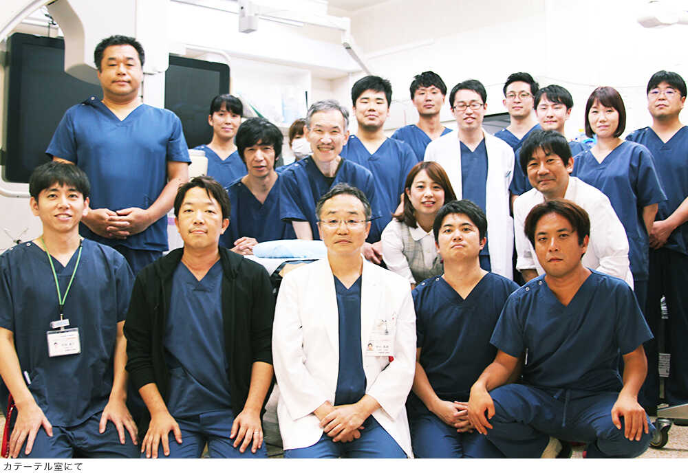 集合写真（カテーテル室にて）