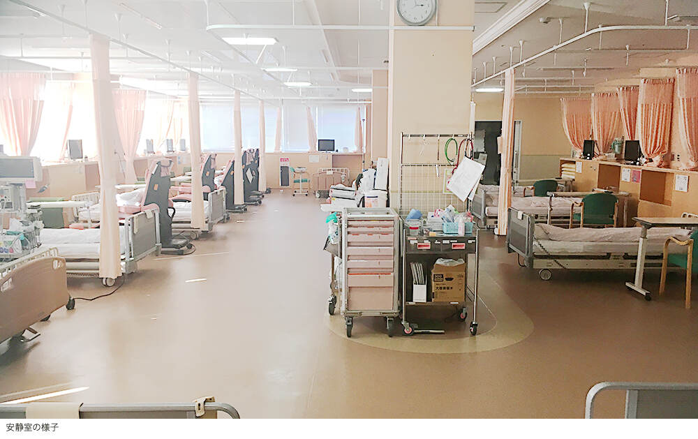 安静室の様子