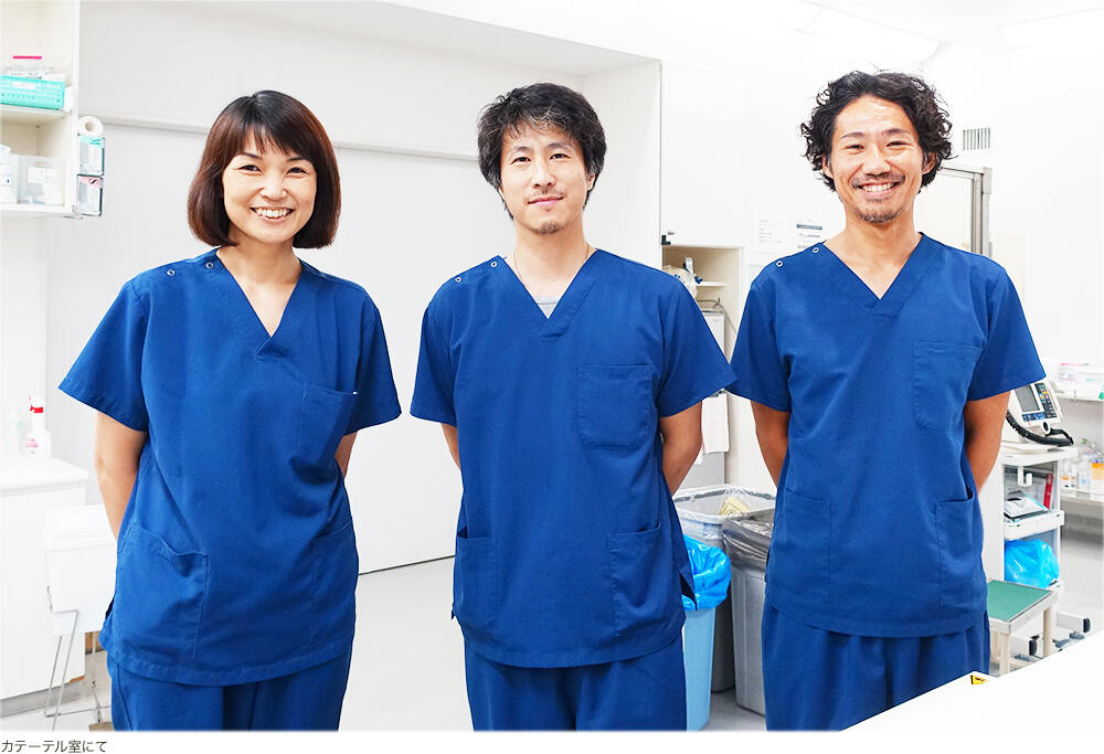 集合写真（カテーテル室にて）
